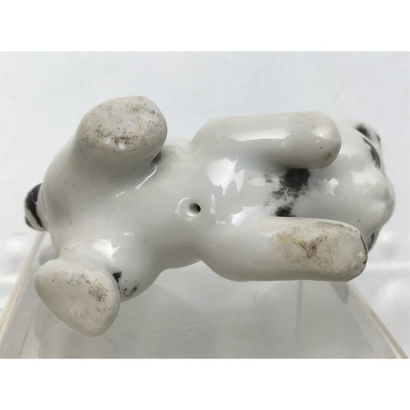 Vtg Porcelain Hand Painted Antq 50s Cat Figurine W ChairCats Kitten Miniature - Picture 13 of 16